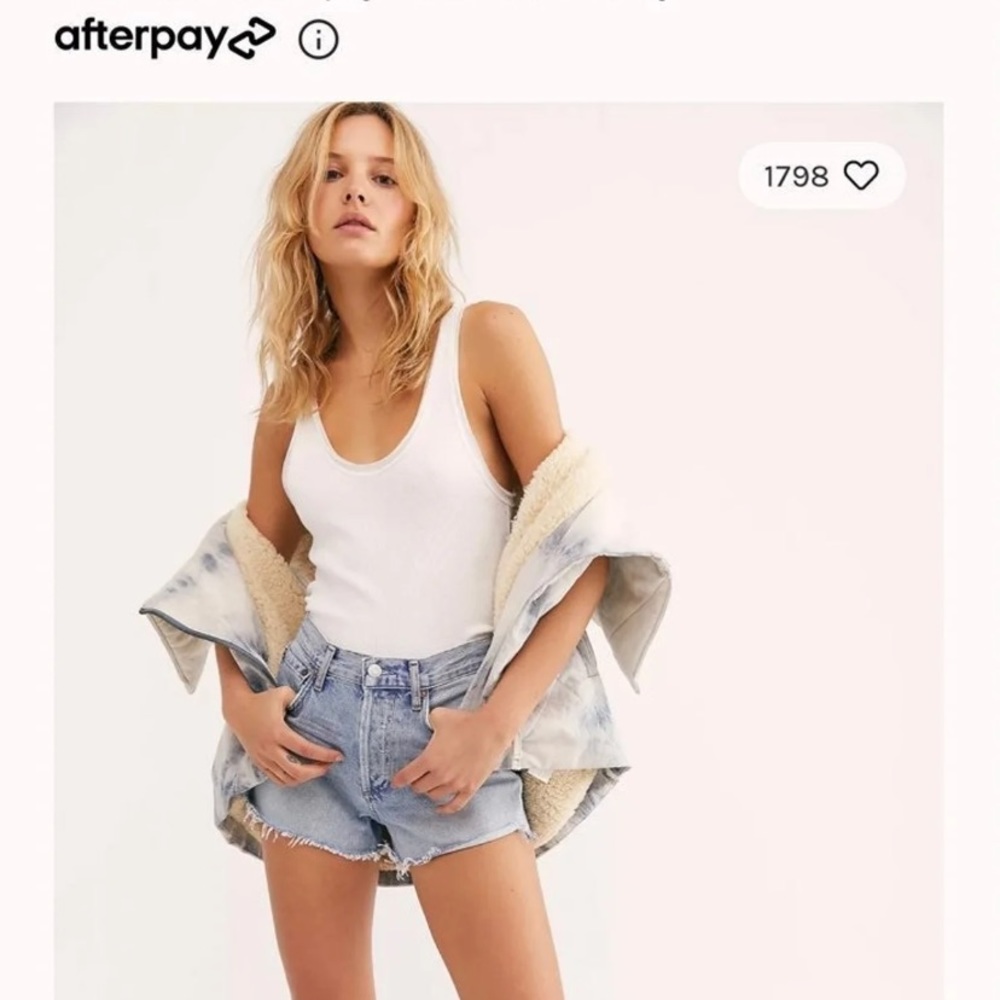 AGOLDE Parker Shorts